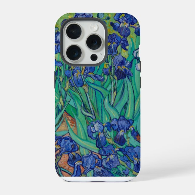 Van Gogh Irises iPhone Case (Back)