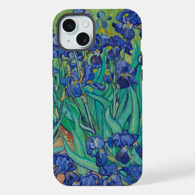 Van Gogh Irises iPhone Case (Back)