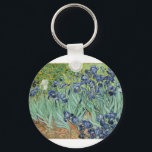 Van Gogh Irises Keychain<br><div class="desc">Enjoy the famous Van Gogh painting,  Van Gogh Irises,  any time.</div>
