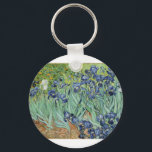 Van Gogh Irises Keychain<br><div class="desc">Enjoy the famous Van Gogh painting,  Van Gogh Irises,  any time.</div>