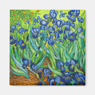 Van Gogh Irises Magnet