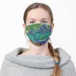 Van Gogh Irises Painting Cloth Face Mask<br><div class="desc">Van Gogh Irises Painting Cloth Face Mask</div>