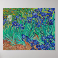 Van Gogh Irises Painting