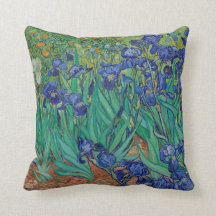 Van Gogh Irises Pillow