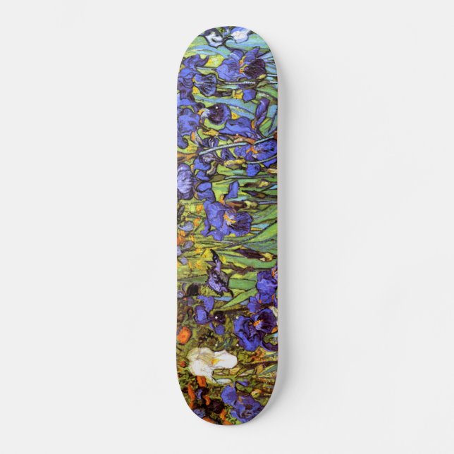 Van Gogh: Irises Skateboard (Front)