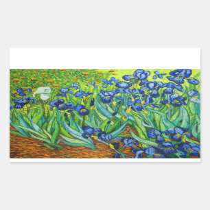 Van Gogh Irises Sticker