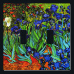 Van Gogh - Irises, Vincent Van Gogh painting Light Switch Cover<br><div class="desc">Vincent Van Gogh floral painting,  Irises,  light switch cover.</div>