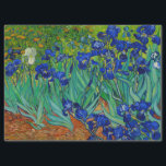 Van Gogh Irises Vintage Floral Blue Tissue Paper<br><div class="desc">This is the oil painting "Irises" done in 1889 by Dutch post- impressionist artist Vincent Willem van Gogh (1853-1890). It is our Fine Art Series no. 68.</div>