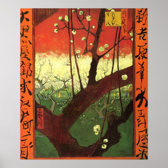 Van Gogh Japonaiserie Poster (Front)