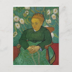 VAN GOGH - LA BERCEUSE (AUGUSTINE ROULIN) POSTCARD