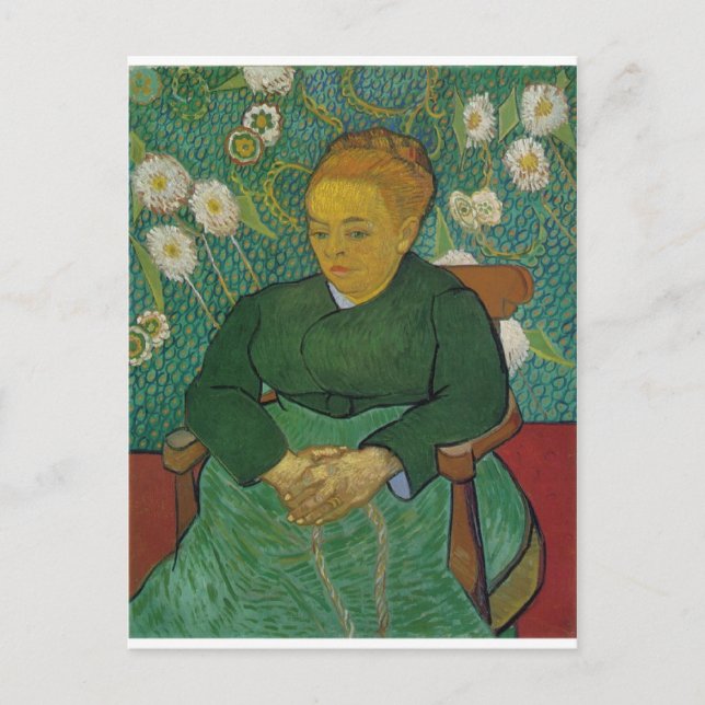 VAN GOGH - LA BERCEUSE (AUGUSTINE ROULIN) POSTCARD (Front)