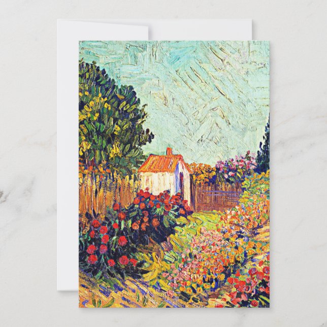Van Gogh - Landscape, fine art, Card (Front)