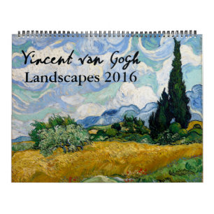 Van Gogh Landscape Painting Calendar