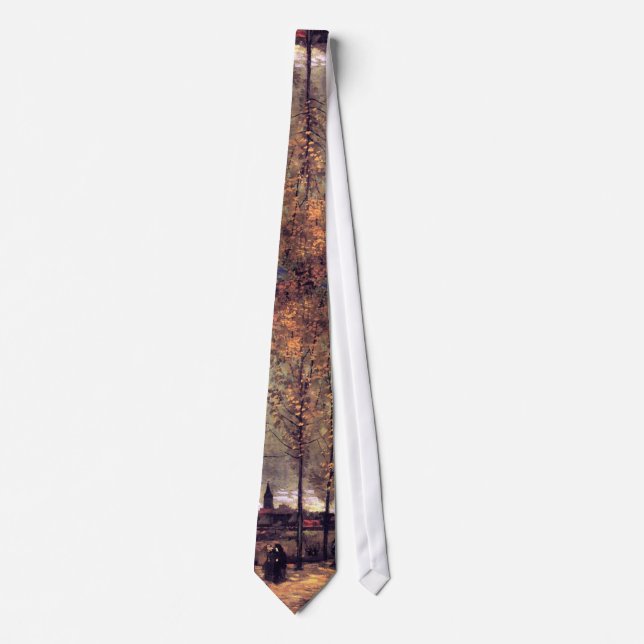 Van Gogh - Lane With Poplars Tie (Front)
