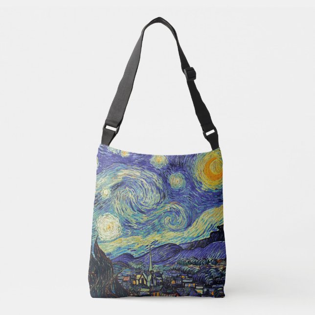 Van Gogh le sac mortuaire à croix de nuit étoilée (Devant)