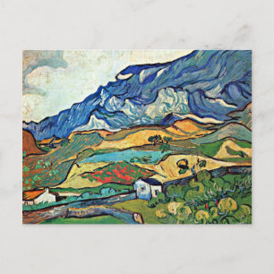 Van Gogh - Les Alpilles Mountain Landscape Postcard