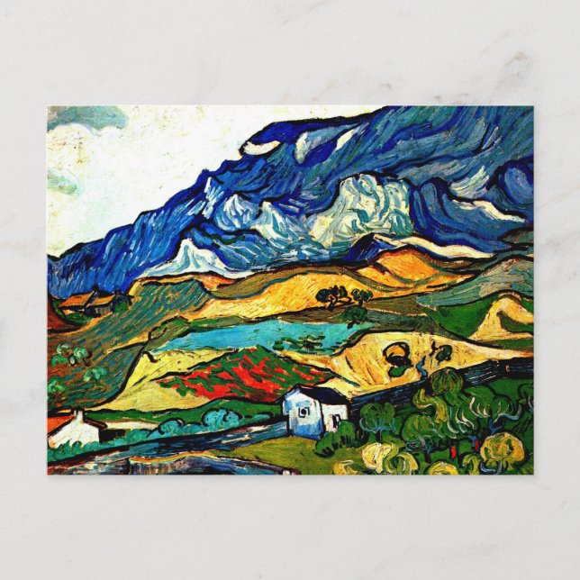 Van Gogh - Les Alpilles Postcard (Front)