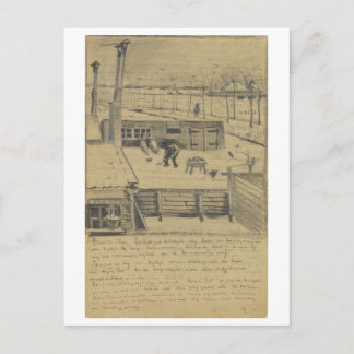 Van Gogh Letter Sketch 330 Postcard