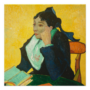 Van Gogh - Madame Joseph-Michel Ginoux, Poster