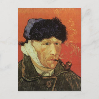 Van Gogh - Man With Pipe Postcard