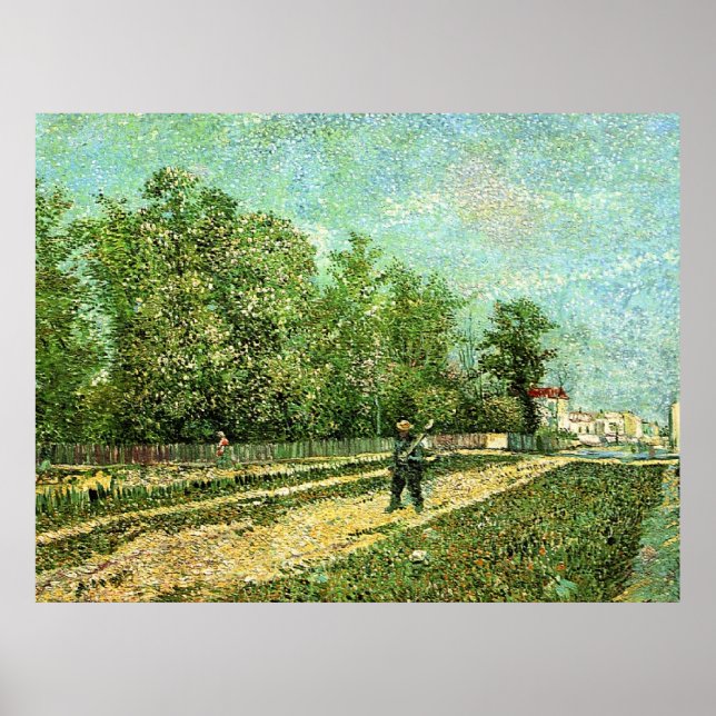 Van Gogh - Man with Spade... Poster (Front)