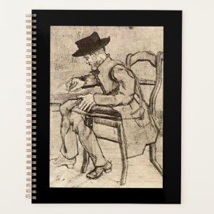 Van Gogh - Man Writing, Facing Left, Planner