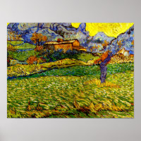 Van Gogh - Meadow in the Mountains