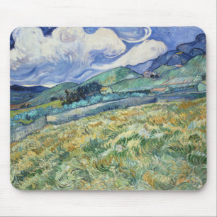 Van Gogh Mountainous Landscape Mouse Pad