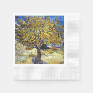 Van Gogh Mulberry Tree Masterpiece Art Napkin