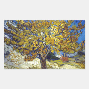 Van Gogh Mulberry Tree Masterpiece Art Sticker
