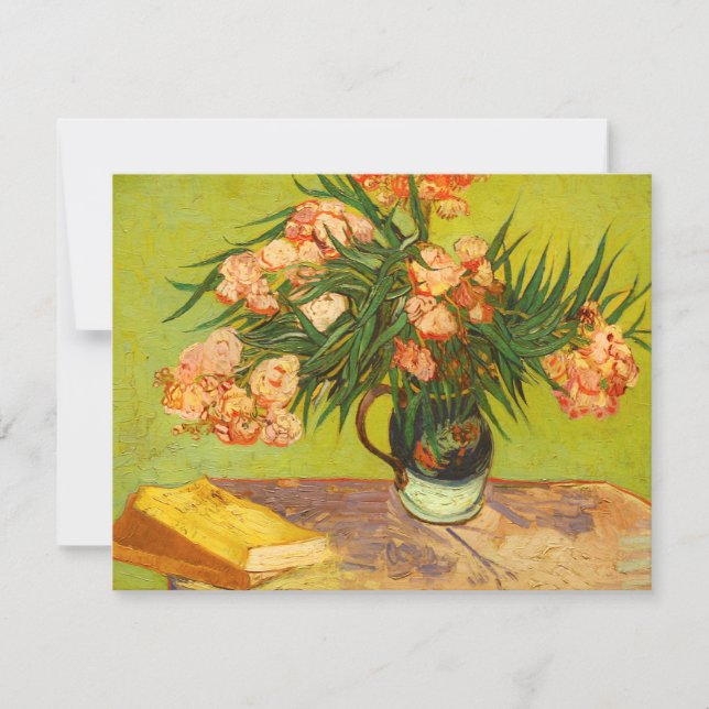 Van Gogh Oleanders Invitations (Front)