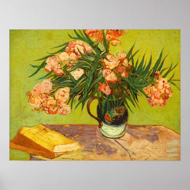 Van Gogh Oleanders Poster (Front)