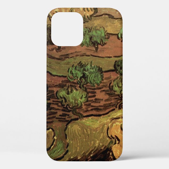 Van Gogh Olive Trees Against a Slope of a Hill Case-Mate iPhone Case (Back)