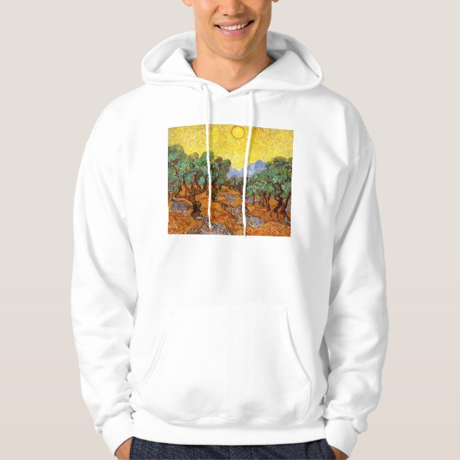 Van Gogh Olive Trees Hoodie (Front)