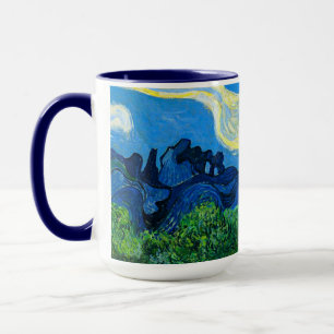 Van Gogh Olive Trees in a Mountainous Landscape Mug