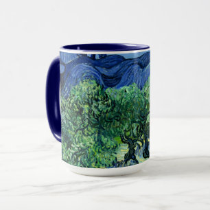 Van Gogh - Olive Trees with Alpilles Background Mug