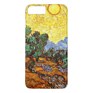 Van Gogh - Olive Trees with Yellow Sky and Sun iPhone 8 Plus/7 Plus Case