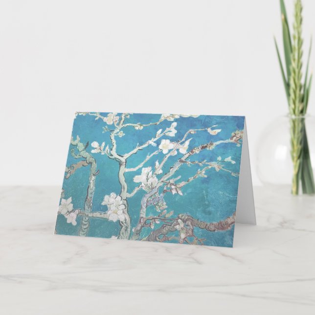 Van Gogh Painting Almond Blossom Card (Front)