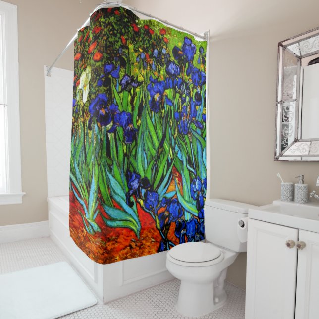 Van Gogh painting, Irises, (In Situ)