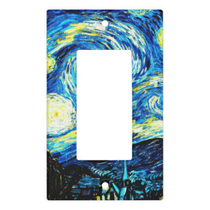 Van Gogh painting, Starry Night  Light Switch Cove