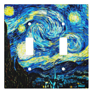 Van Gogh painting, Starry Night  Light Switch Cover