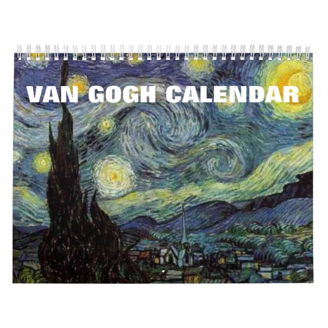 Van Gogh Paintings Art Calendar (Cover)