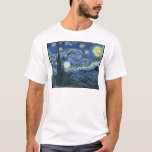 Van Gogh Paintings: Starry Night Van Gogh T-Shirt<br><div class="desc">Enjoy the beauty of Vincent Van Gogh paintings any time. One of the most famous paintings, Starry Night Van Gogh is a classic masterpiece. Now you can enjoy Vincent Van Gogh Starry Night any time.</div>