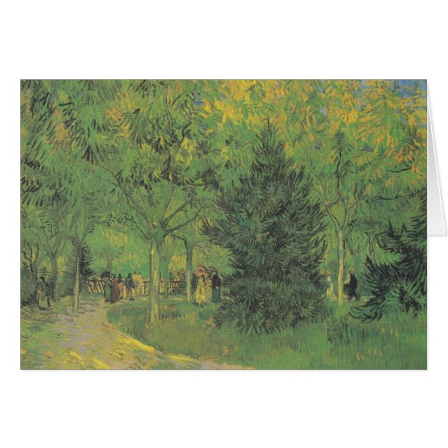 Van Gogh: Path in the Park of Arles (Front Horizontal)