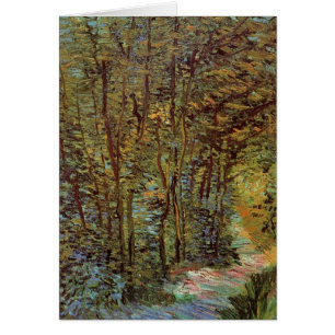 Van Gogh Path in the Woods, Vintage Fine Art