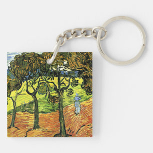 Van Gogh - Paysage avec arbres et figures