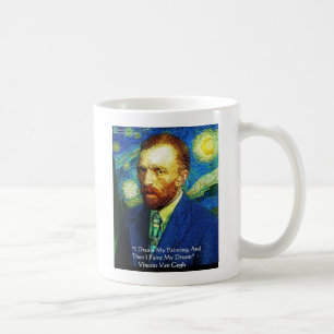 Van Gogh "Peins mes rêves" Cadeaux Mugs Cartes Etc