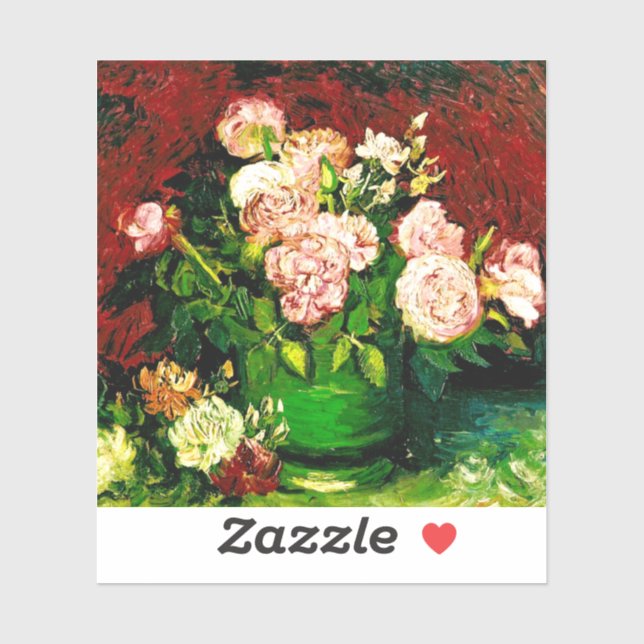 Van Gogh Peonies and Roses (Sheet)