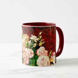 Van Gogh Peonies and Roses Mug