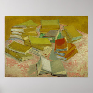Van Gogh - Piles Of French Novels Poster